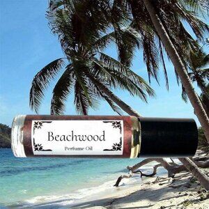 BEACHWOOD - UNISEX - Roll on Premium Perfume Oil Unique scents - Indie Handmade